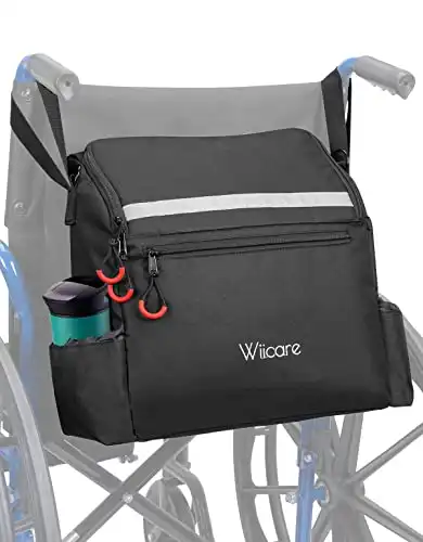 The Ultimate Guide To Camping In A Wheelchair ISSYZONE Wheelchair Backpack Bag