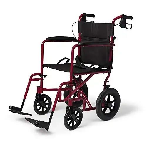 Top 10 Best Lightweight Wheelchair In 2024 Medline Lightweight Transport Wheelchair