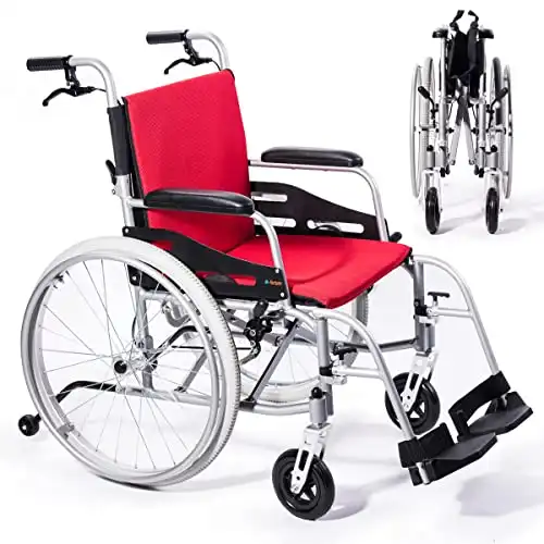 Top 10 Best Lightweight Wheelchair In 2024 Hi-Fortune Magnesium Wheelchair